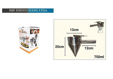 Embudo dispensador de masa para panqueques 1200ML 