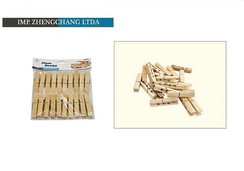 Pinza de madera 