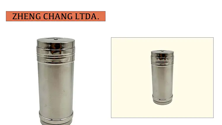 Salero/especiero acero inox  1