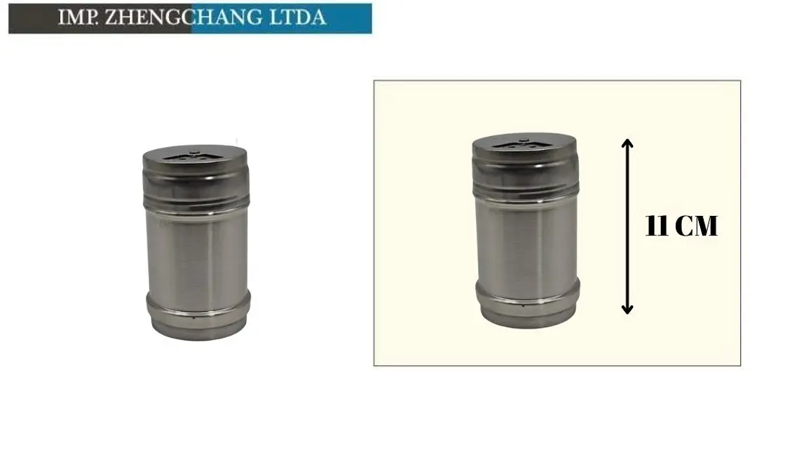 Salero/especiero acero inox 11cm  1