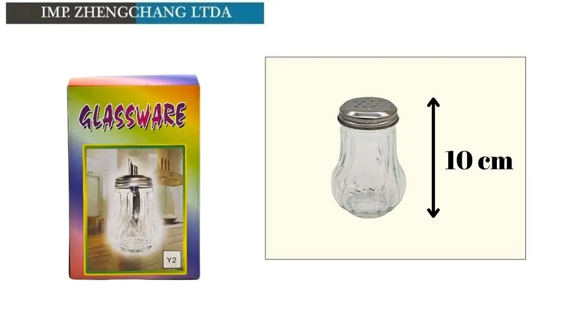 Especiero de vidrio pequeño  1