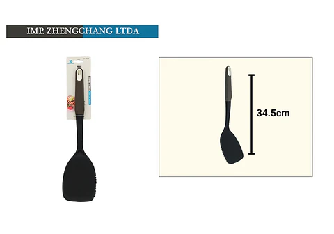 Espátula plástica negra 34.5cm 