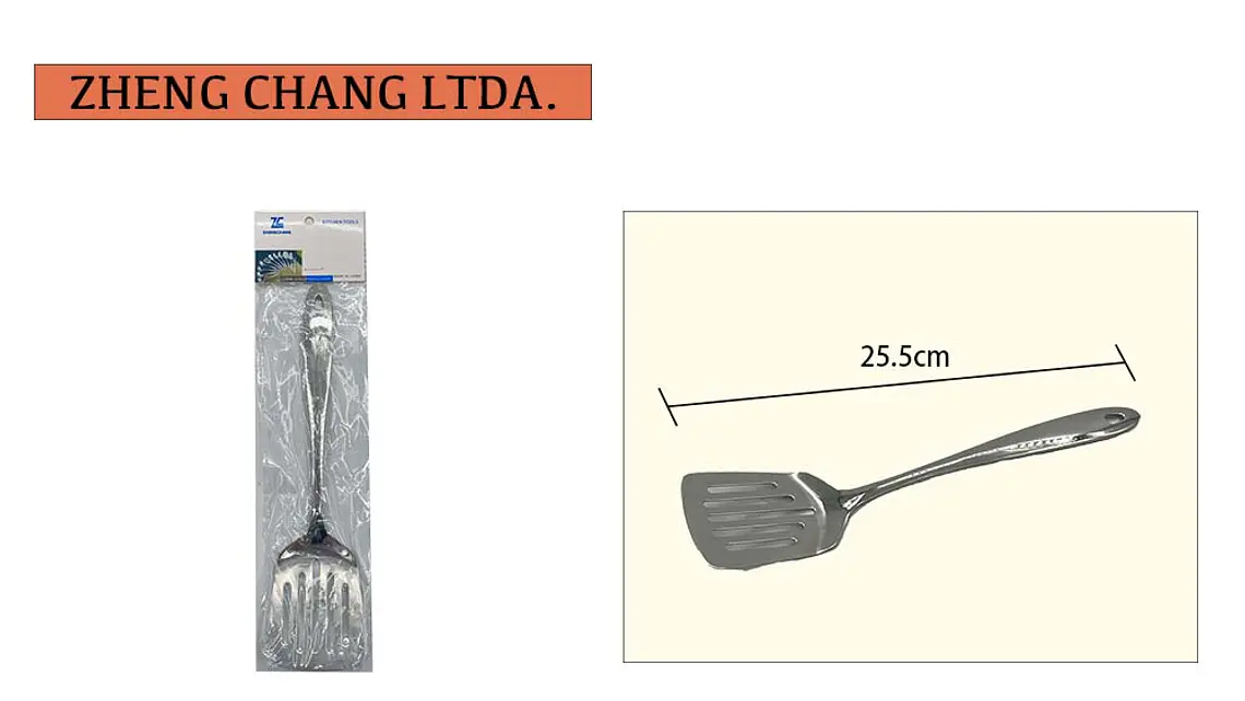 Espátula metálica acero inox   1