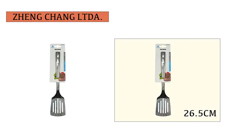 Espátula metálica acero inox 1