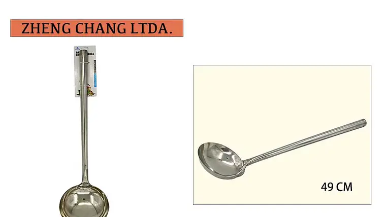 Cucharon calo acero inox grande  1