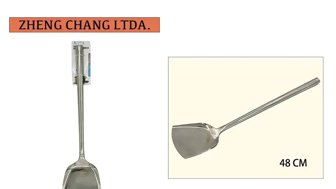 Espátula metálica grande  1