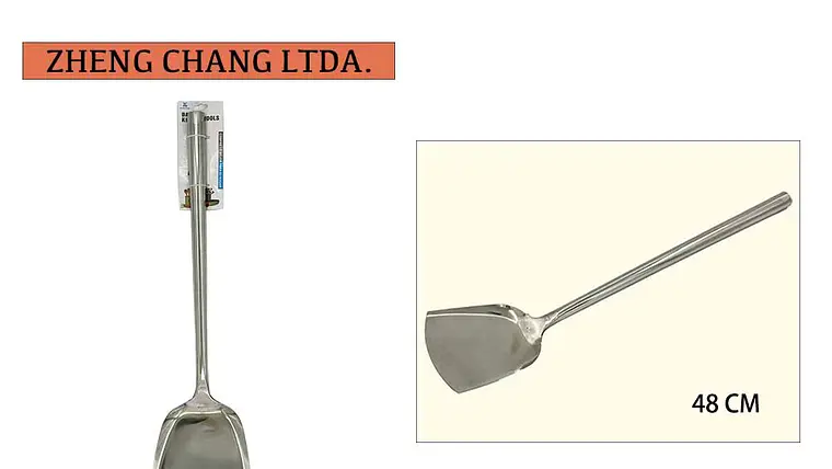 Espátula metálica grande  1