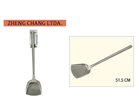 Espátula grande metálica acero inox  