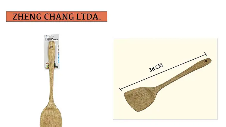 Espátula de bambú  1