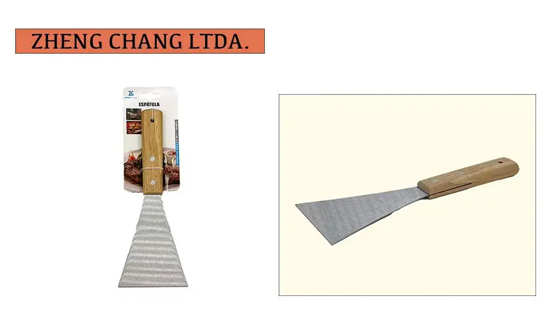Espatula churrasquera triangular  1