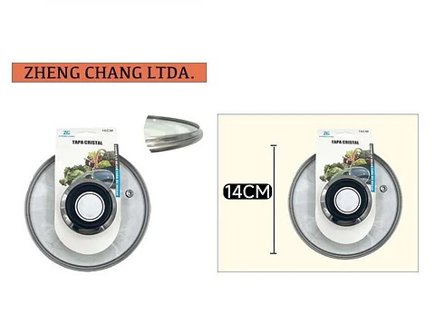 Tapa de vidrio 14cm 