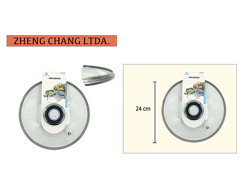 Tapa de vidrio 24cm 