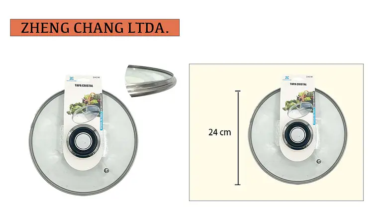 Tapa de vidrio 24cm  1