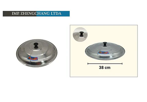 Tapa acero inox 38cm 