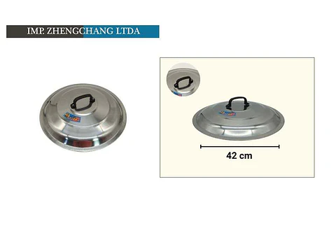 Tapa acero inox 42cm 