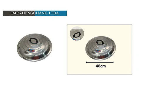 Tapa acero inox 48cm 