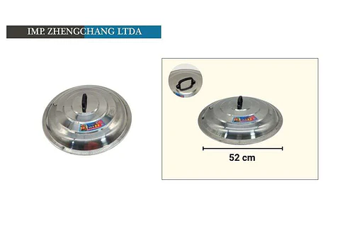 Tapa acero inox 52cm 