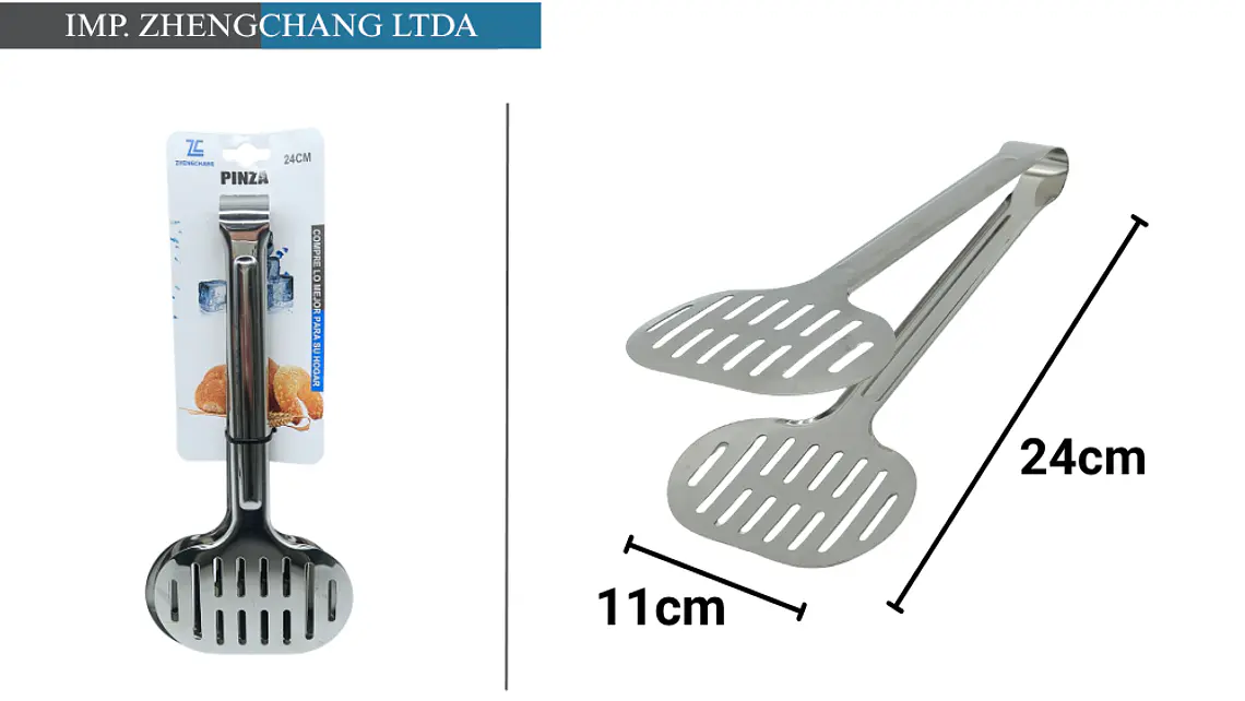 Pinza metálica ancha 24cm  1