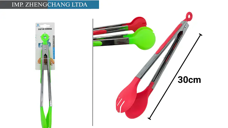 Pinza metálica colores 30cm  1