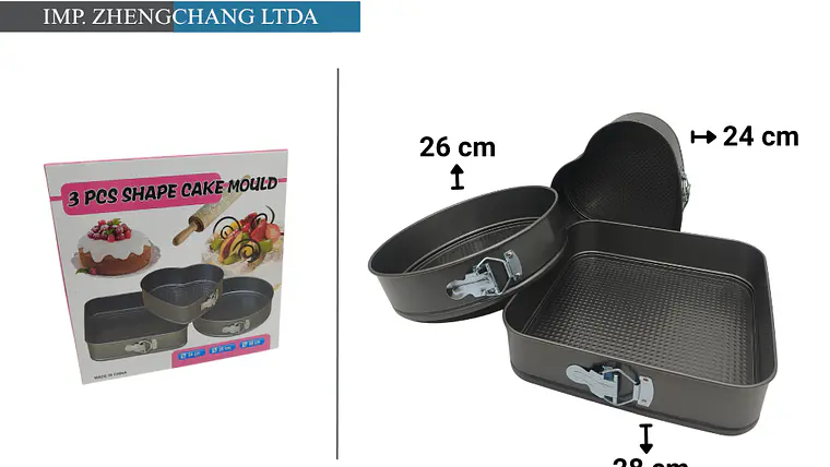 Set de moldes 3 figuras desmontables  1