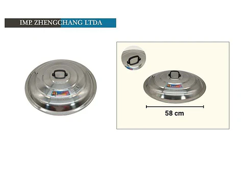 Tapa acero inox 58cm 