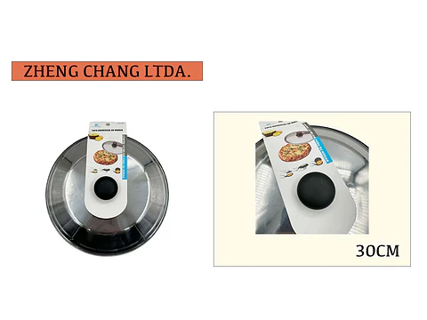 Tapa acero inox 30cm 