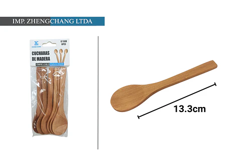 Cucharita de madera 13.3cm