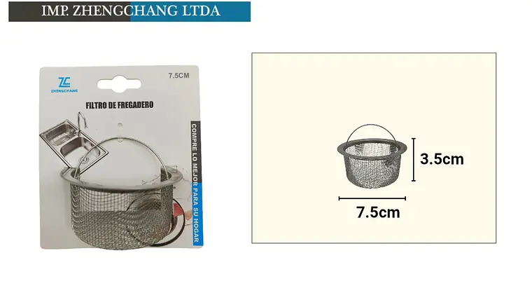 Rejilla de fregadero tipo canasta  1