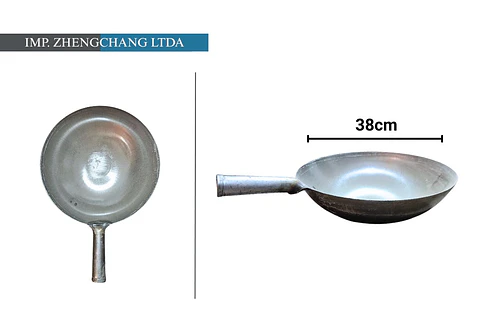 Wok con mango 38cm 
