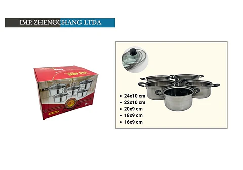 Bateria de cocina 5 Ollas 