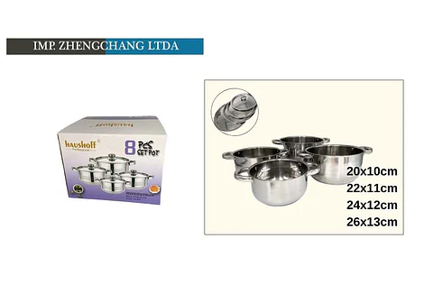 Bateria de cocina 4 ollas 
