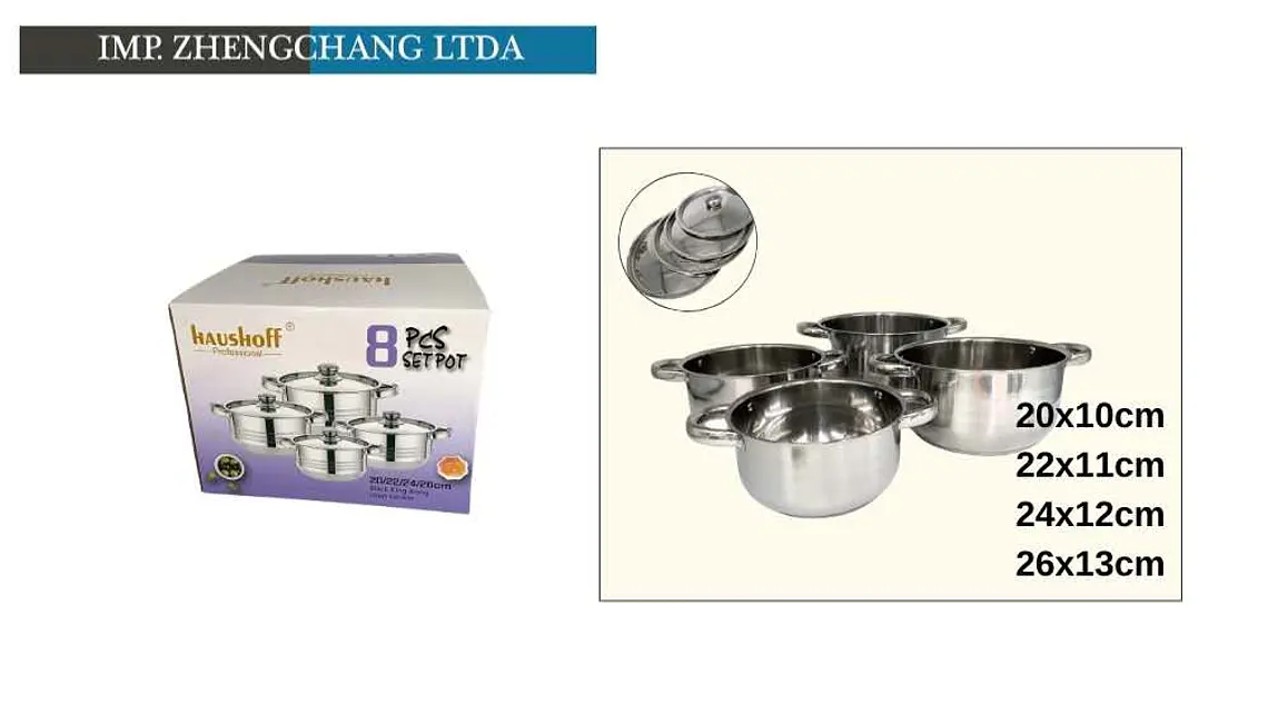 Bateria de cocina 4 ollas  1