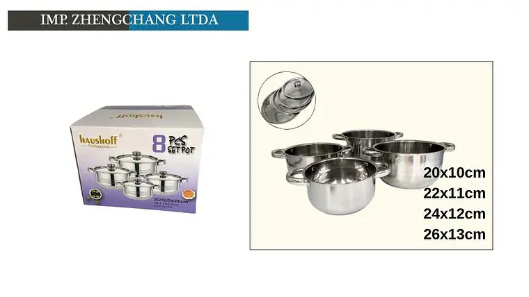 Bateria de cocina 4 ollas  1