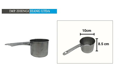 Lechero acero inox 