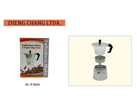 Cafetera italiana 6 tazas (x6)