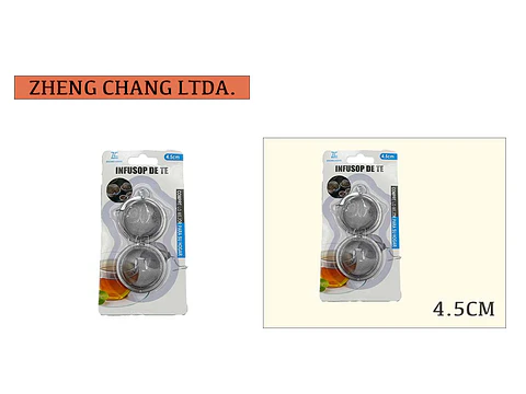 Infusor bola de té  4,5 cm acero Inox. (x12)