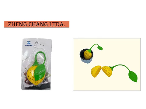 Infusor De Té De Silicona Limón (x12)
