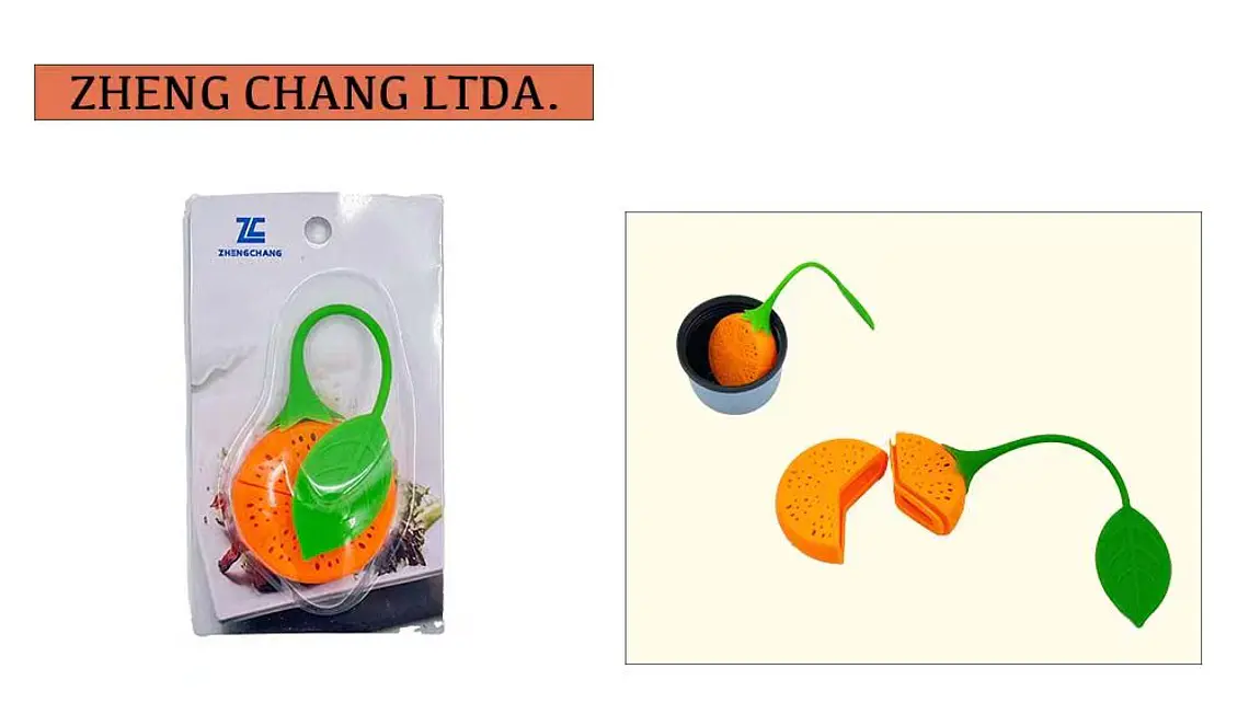 Infusor De Té Naranja Silicona (x12) 1