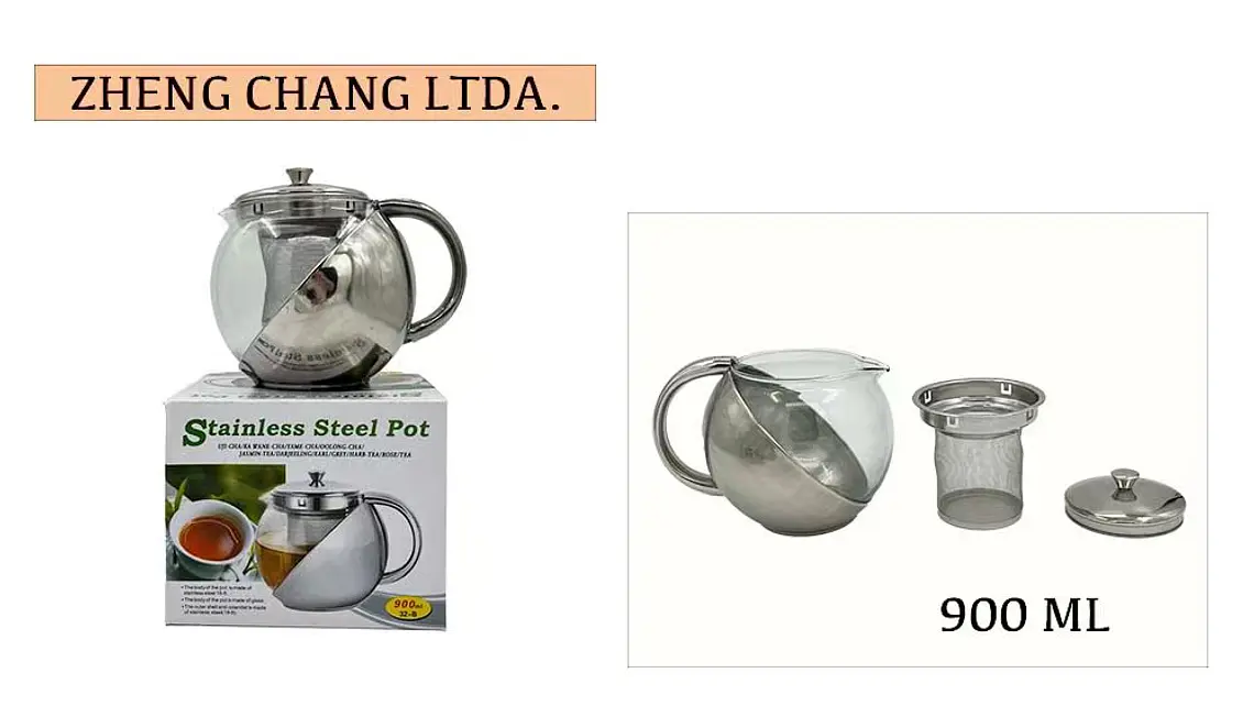 Tetera con infusor modelo Ruyi 900ml (x6) 1