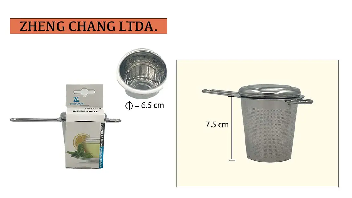 Infusor de té – canasta 2123-6 (x12) 1