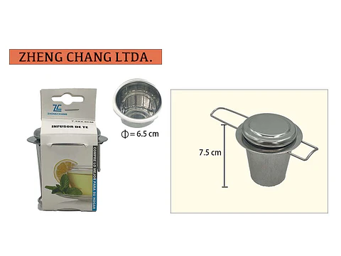 Infusor de té – canasta plagable 2123-6-1 (x12)
