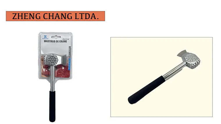  Martillo ablandador de carne tipo hacha (x12) 1