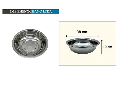 Palangana de acero inoxidable 38CM