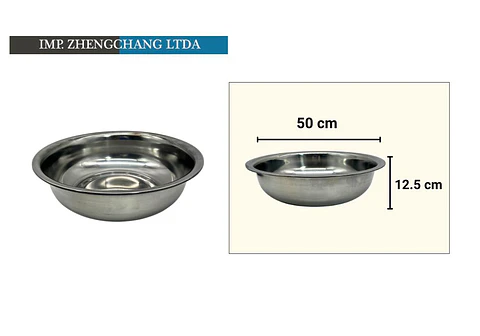 Palangana de acero inoxidable 50CM