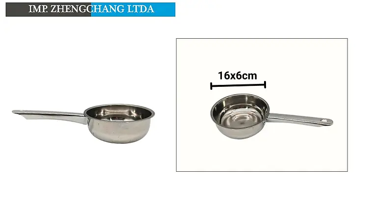 Cucharon en Inox. para agua No. 16 (x10) 1