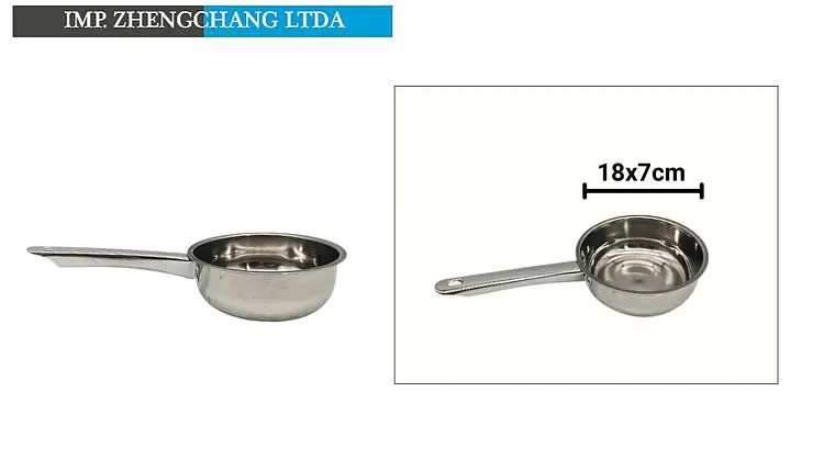 Cucharon en Inox. para agua No. 18 (x10) 1