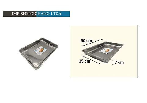 Bandeja rectangular 50×35×7cm 920g (x5)