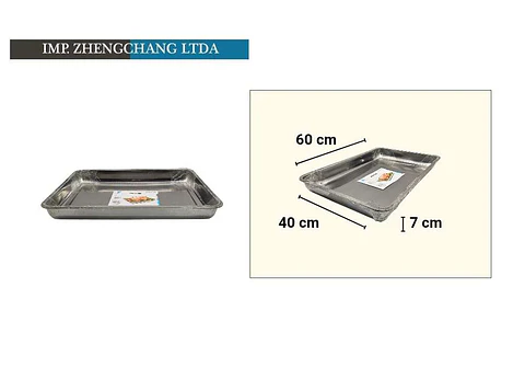 bandeja rectangular 60×40×7cm 1250g (x5)