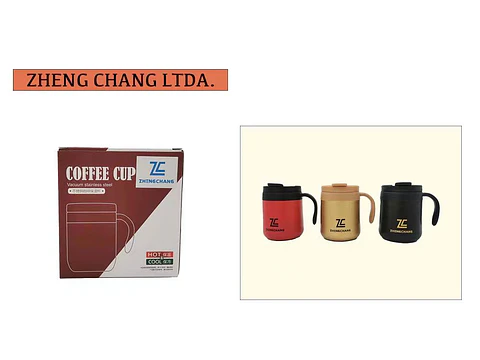 taza térmica coffee con mango  350 ML (x5)