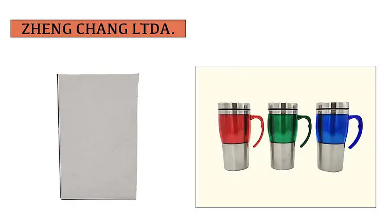 taza térmica tipo jarra unicolor 500ML (x5) 1